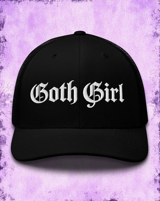 Goth Girl Trucker Cap