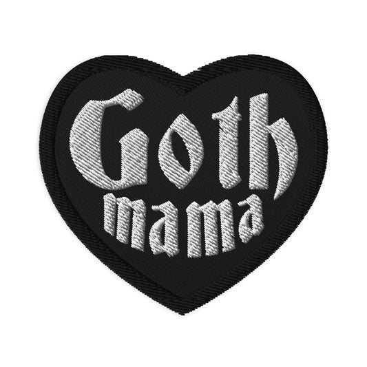 Goth Mama Heart Patch