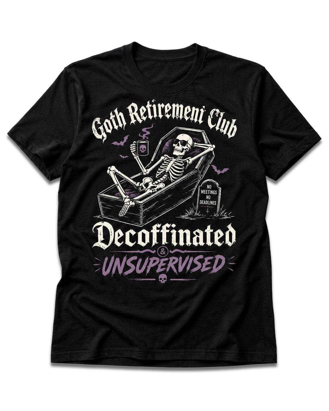Goth Retirement Club T-Shirt