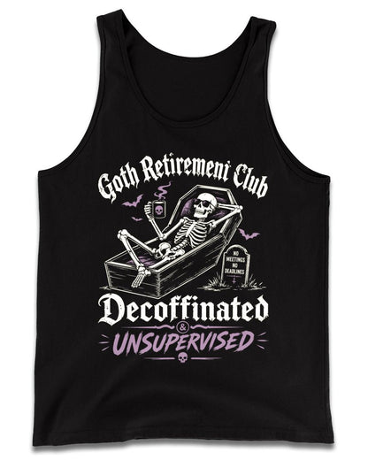 Goth Retirement Club Tank Top