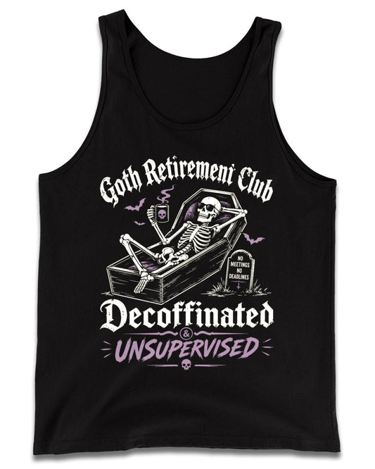 Goth Retirement Club Tank Top