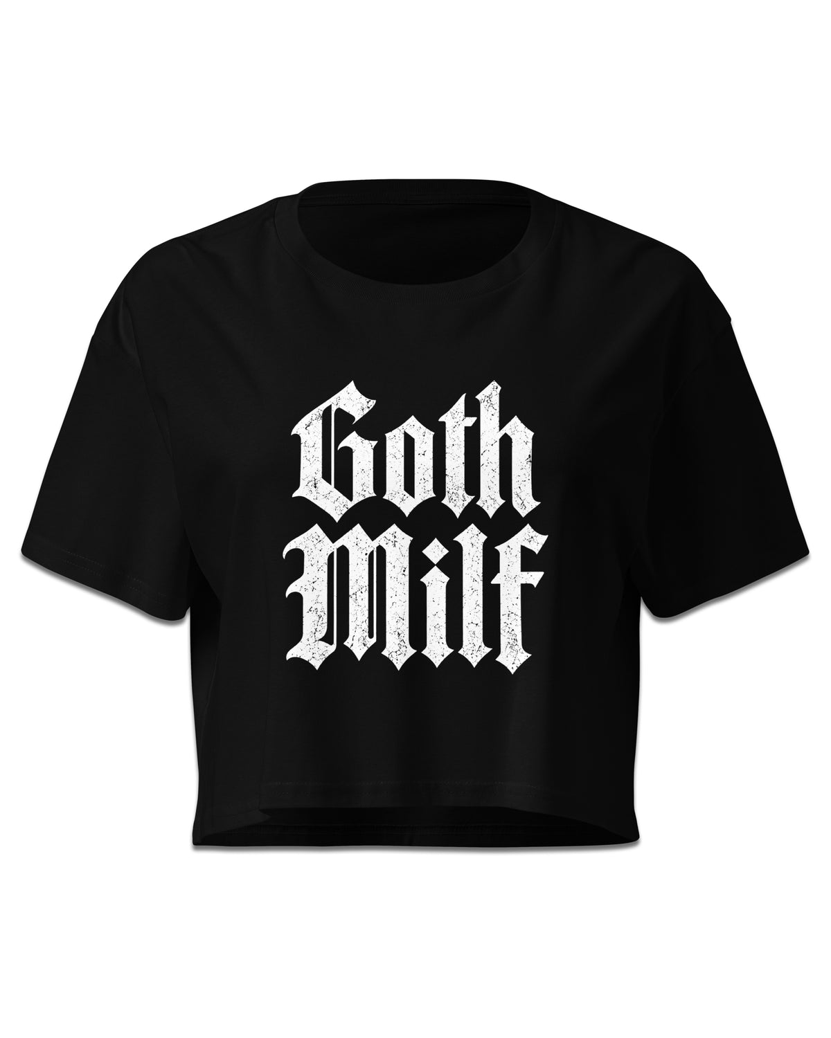 Goth MILF Crop Top