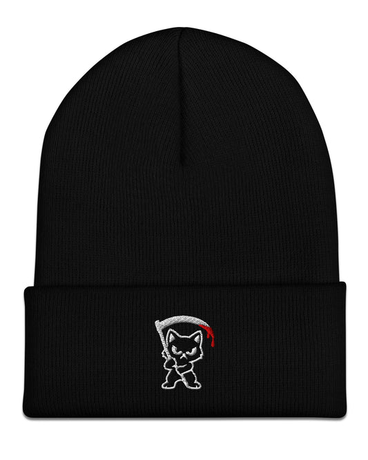 Grim Kitty Beanie