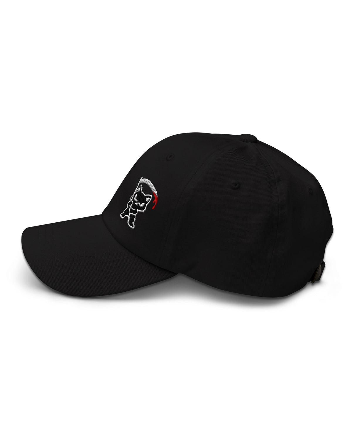 Grim Kitty Dad Hat