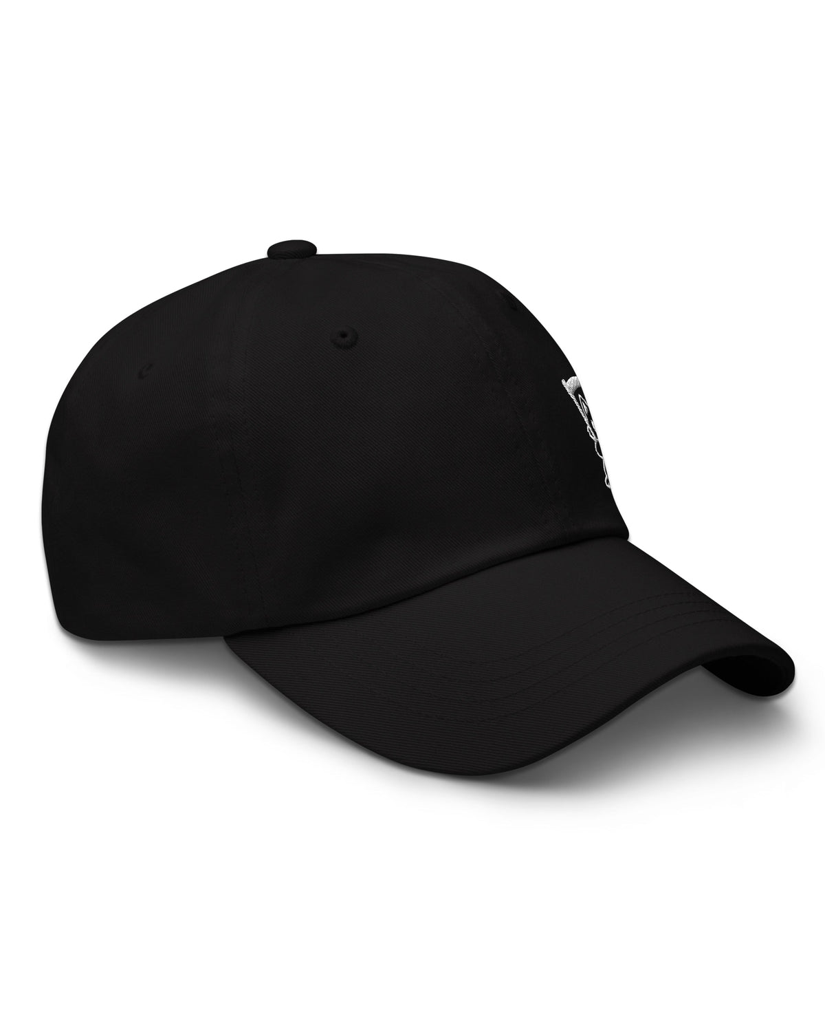 Grim Kitty Dad Hat