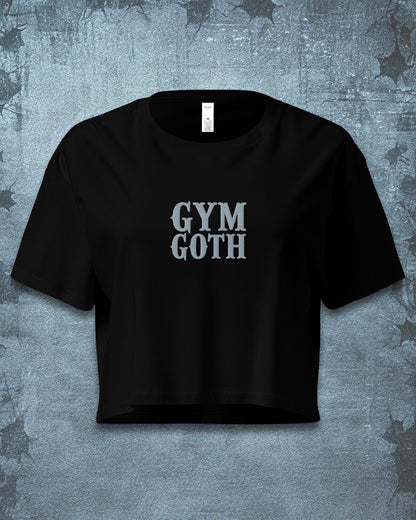 GYM GOTH Crop Top