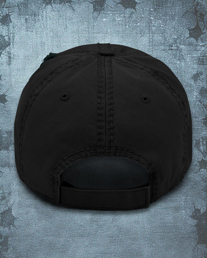 GYM GOTH Distressed Dad Hat