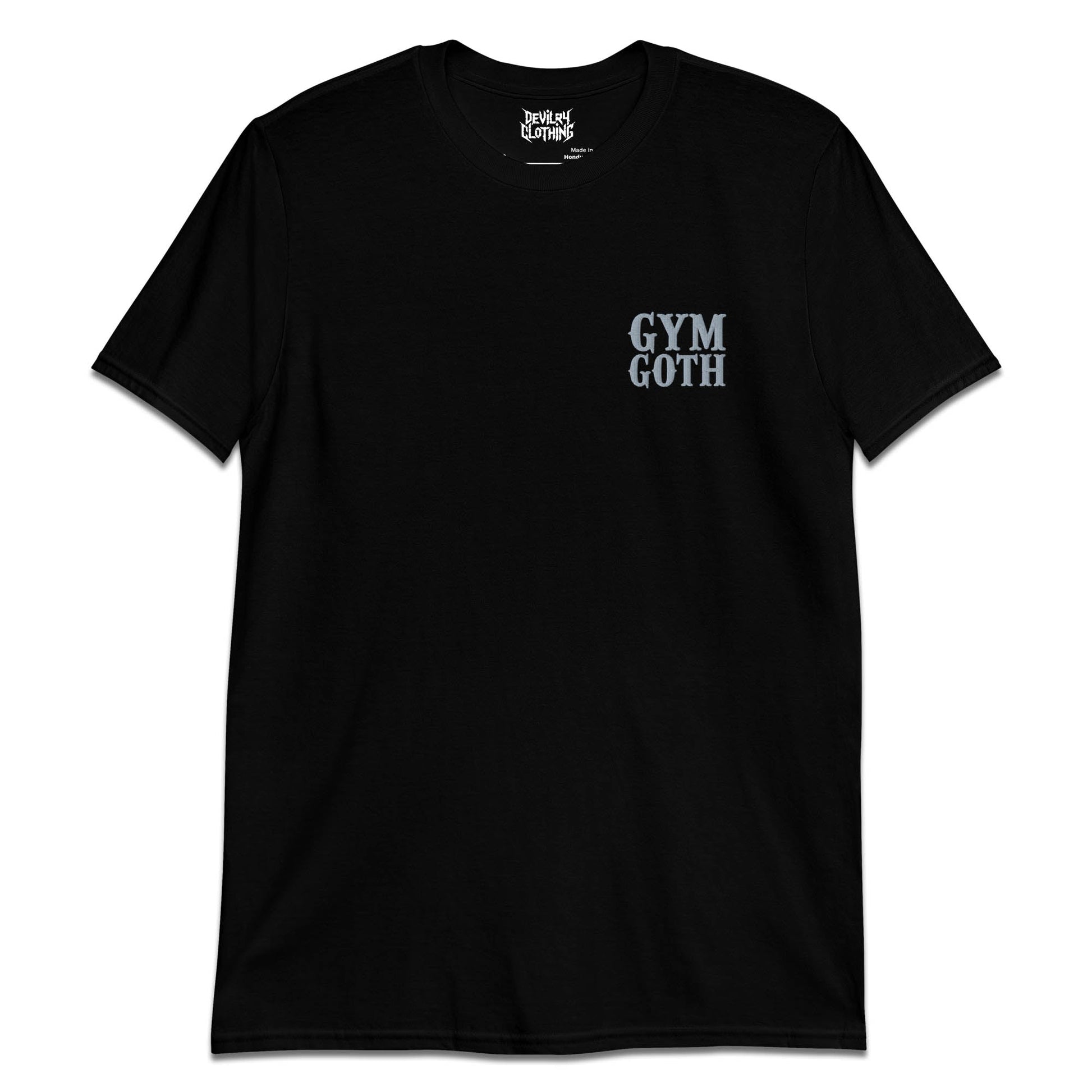 GYM GOTH Embroidered T-Shirt