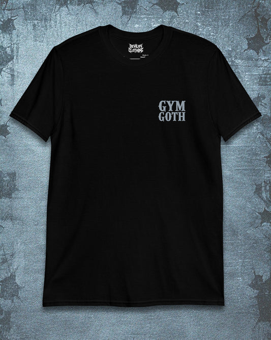 GYM GOTH Embroidered T-Shirt