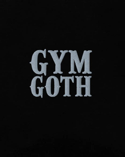GYM GOTH Embroidered T-Shirt
