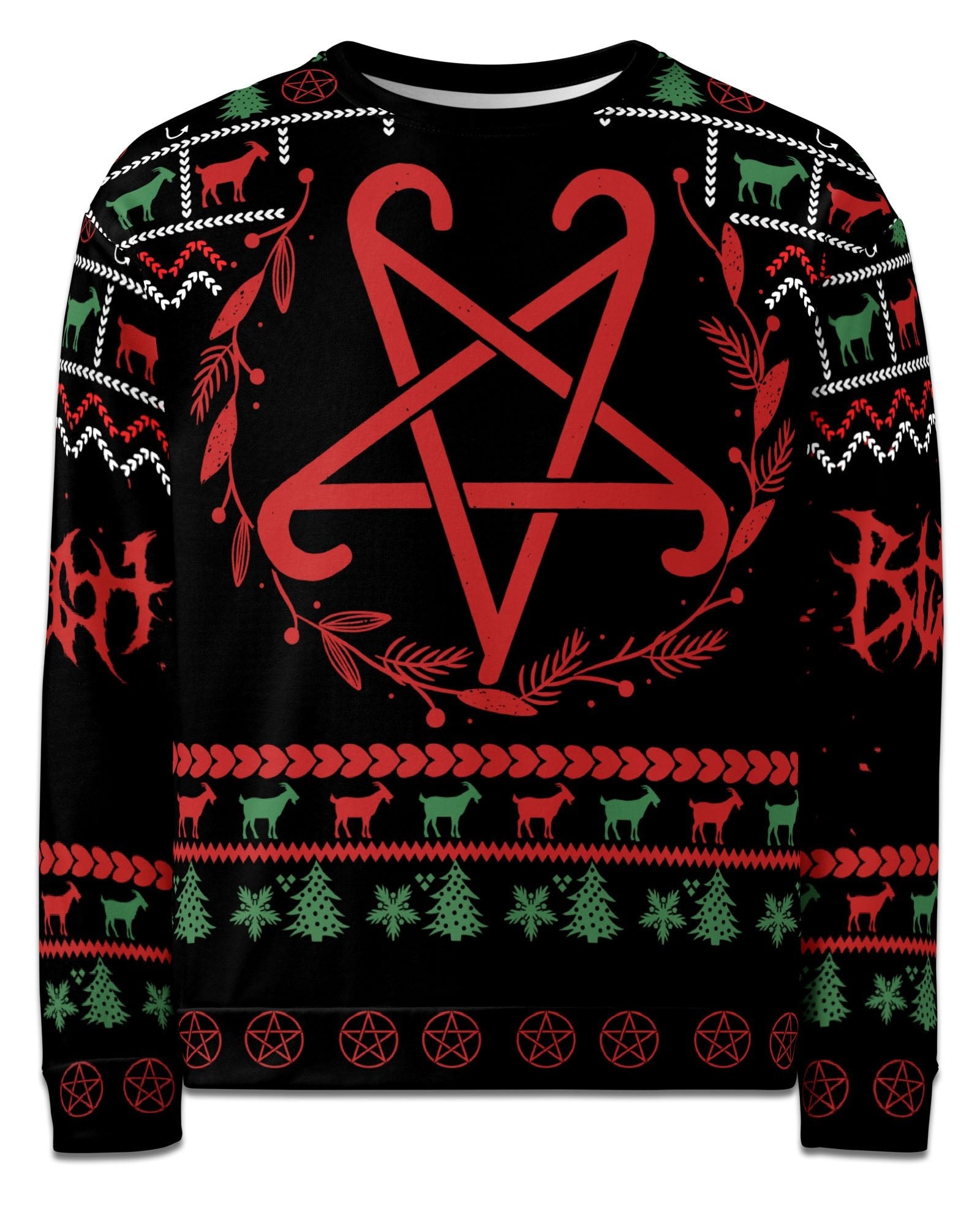 Hail Santa Ugly Christmas Sweater