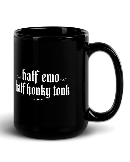 Half Emo Half Honky Tonk Mug