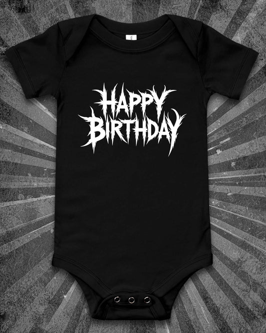 Happy Birthday Baby Bodysuit