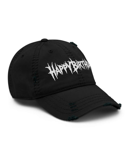 Happy Birthday Distressed Dad Hat