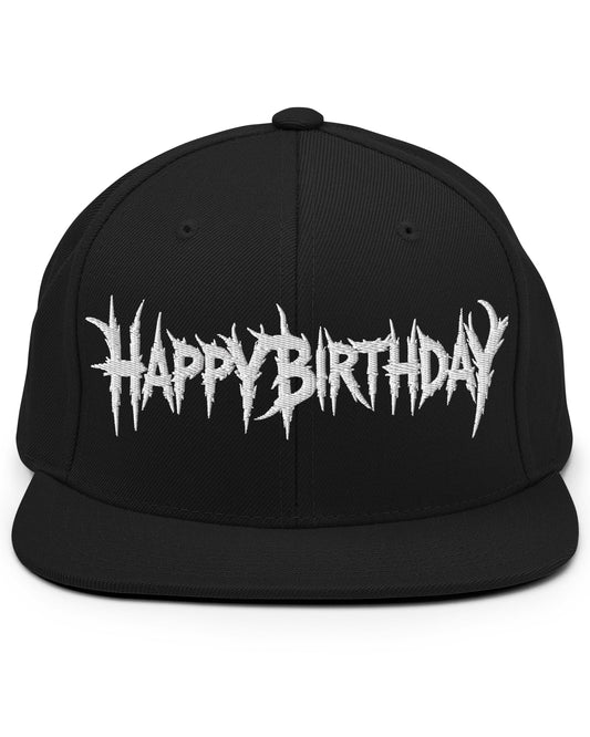 Happy Birthday Snapback Hat