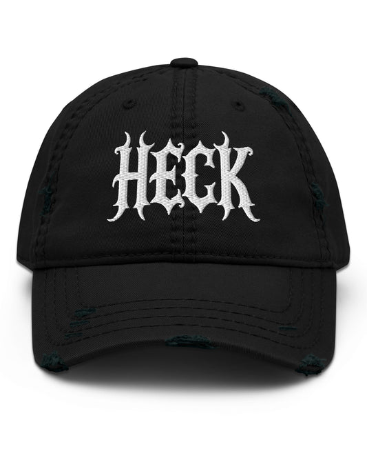 HECK Gothic - Style Distressed Hat