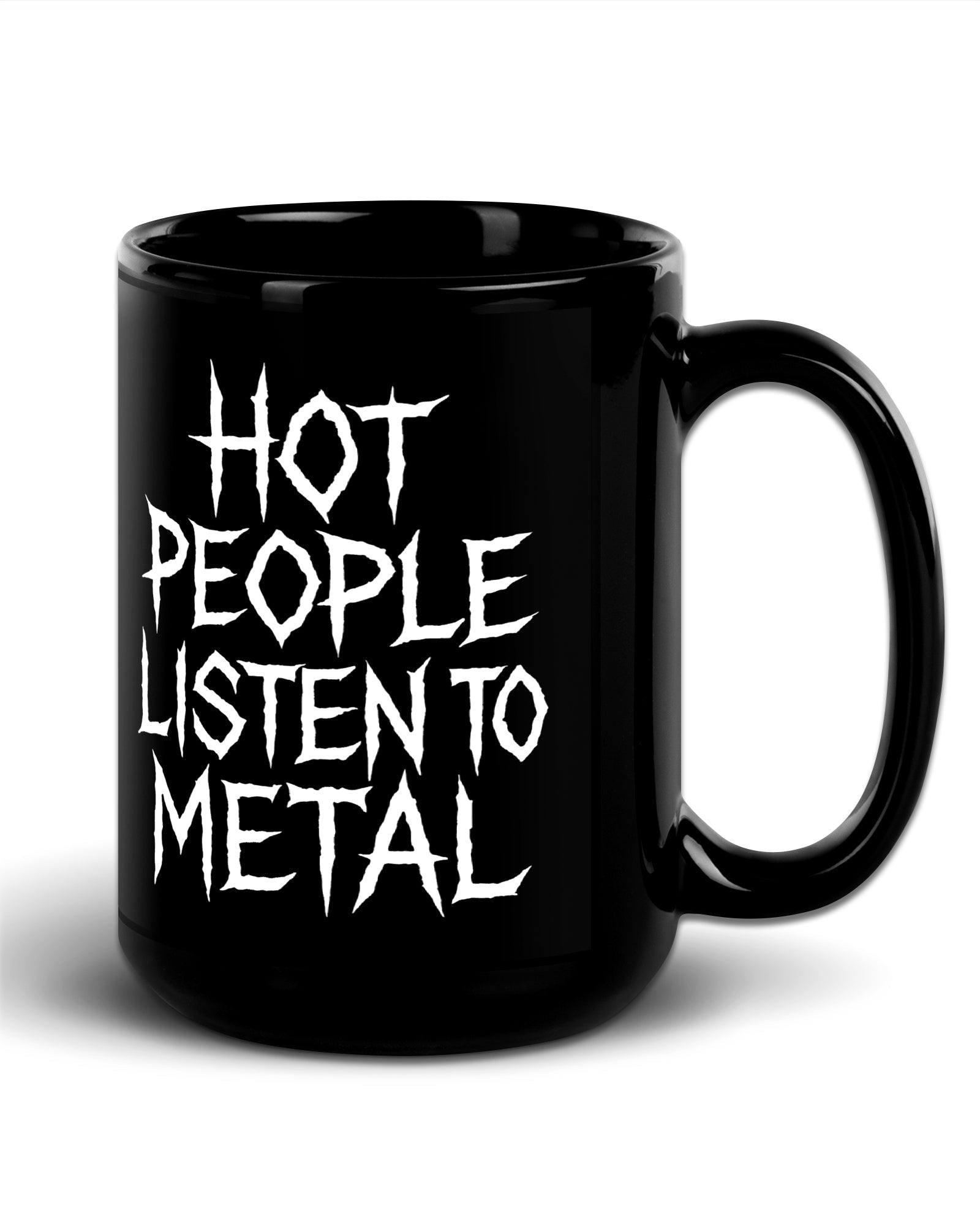 Hot People Listen To Metal Mug