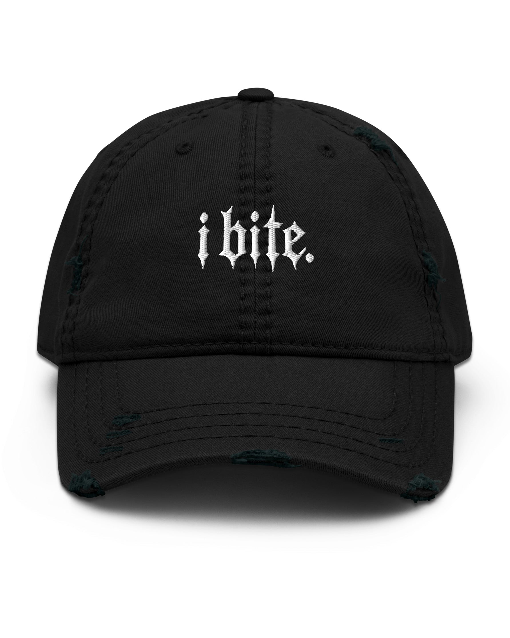 I Bite Goth Dad Hat