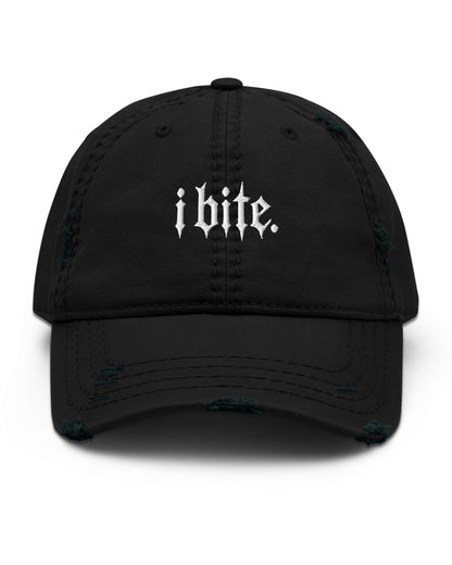I Bite Goth Dad Hat