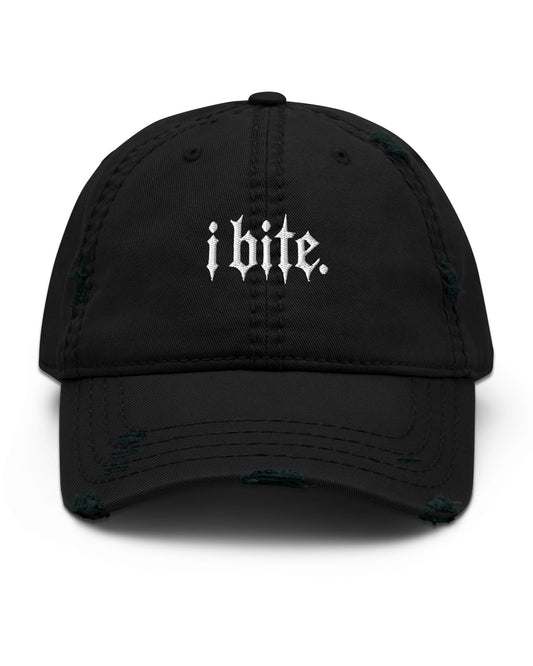 I Bite Goth Dad Hat