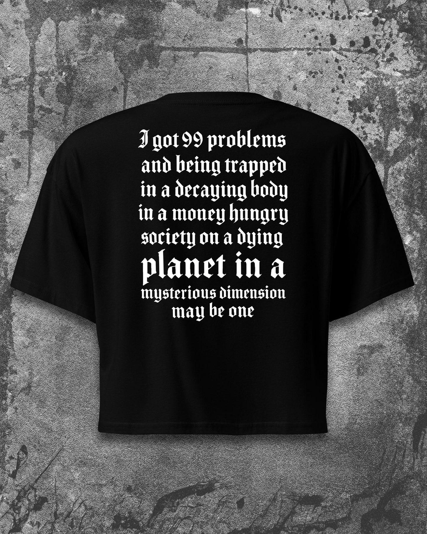 I GOT 99 PROBLEMS Crop Top