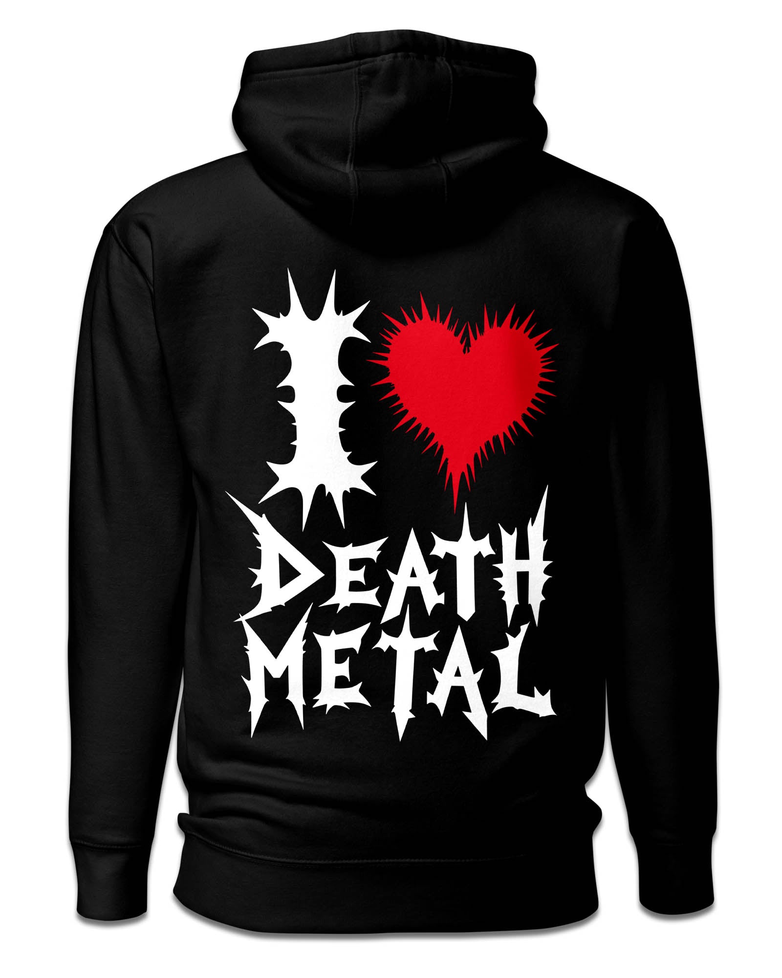 I Love Death Metal Hoodie