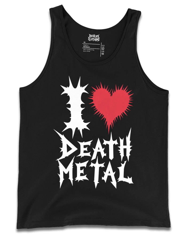 I LOVE DEATH METAL Tank Top