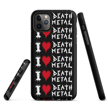 I Love Death Metal – Tough iPhone Case