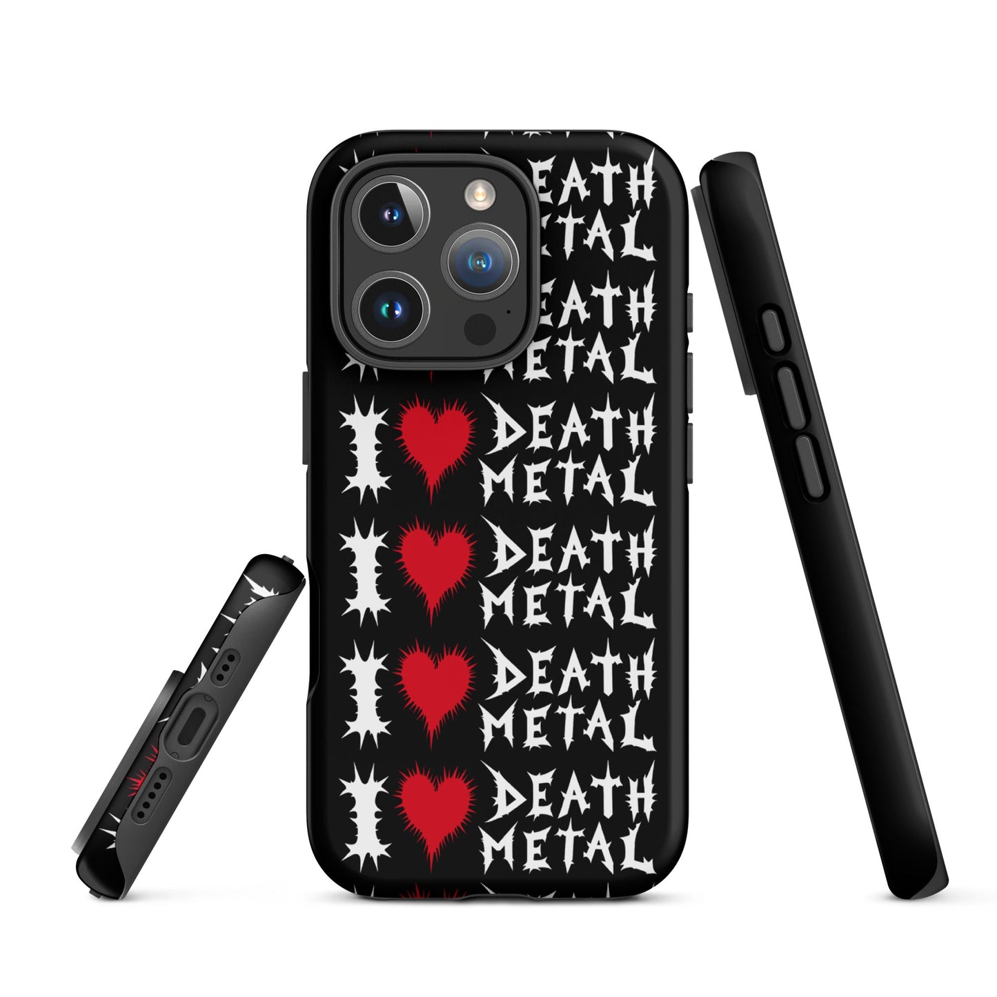 I Love Death Metal – Tough iPhone Case