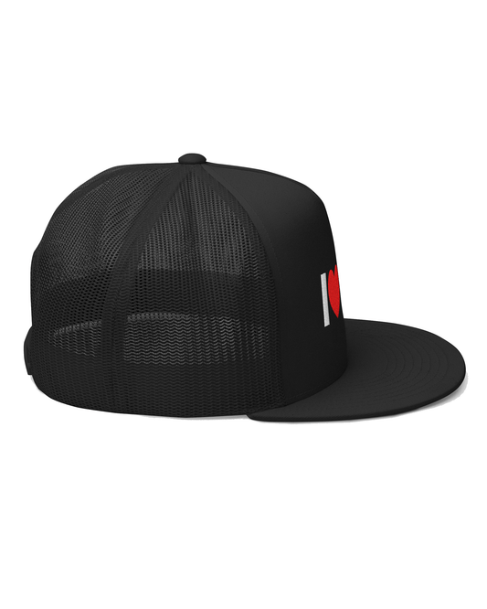I Love Death Metal Trucker Snapback Hat