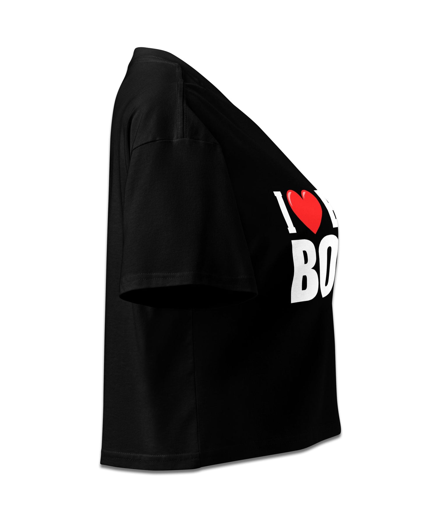 I Love Emo Boys Crop Top