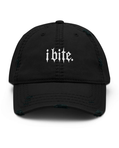 I Bite Goth Dad Hat