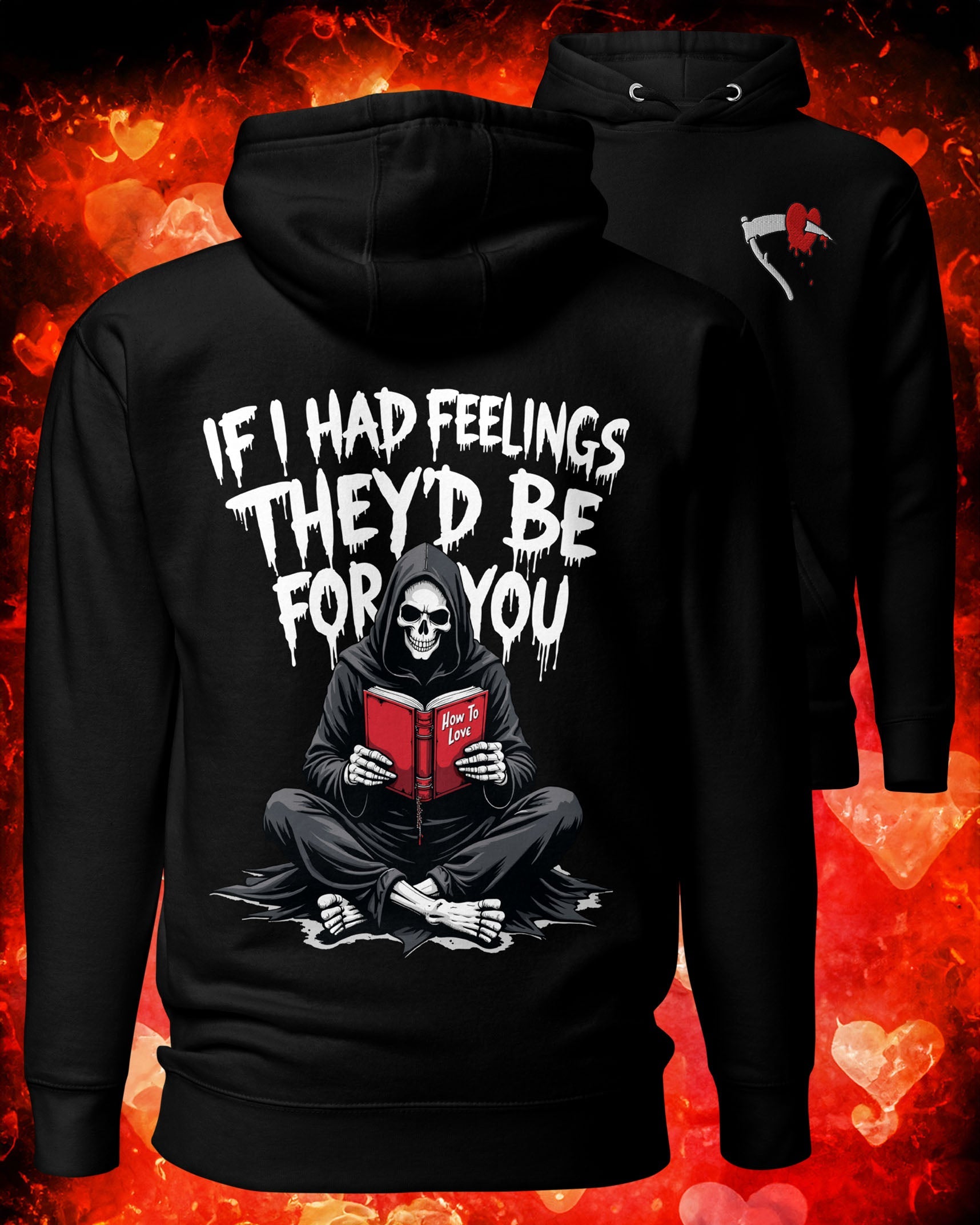 Dark Humor Valentine’s Hoodie –