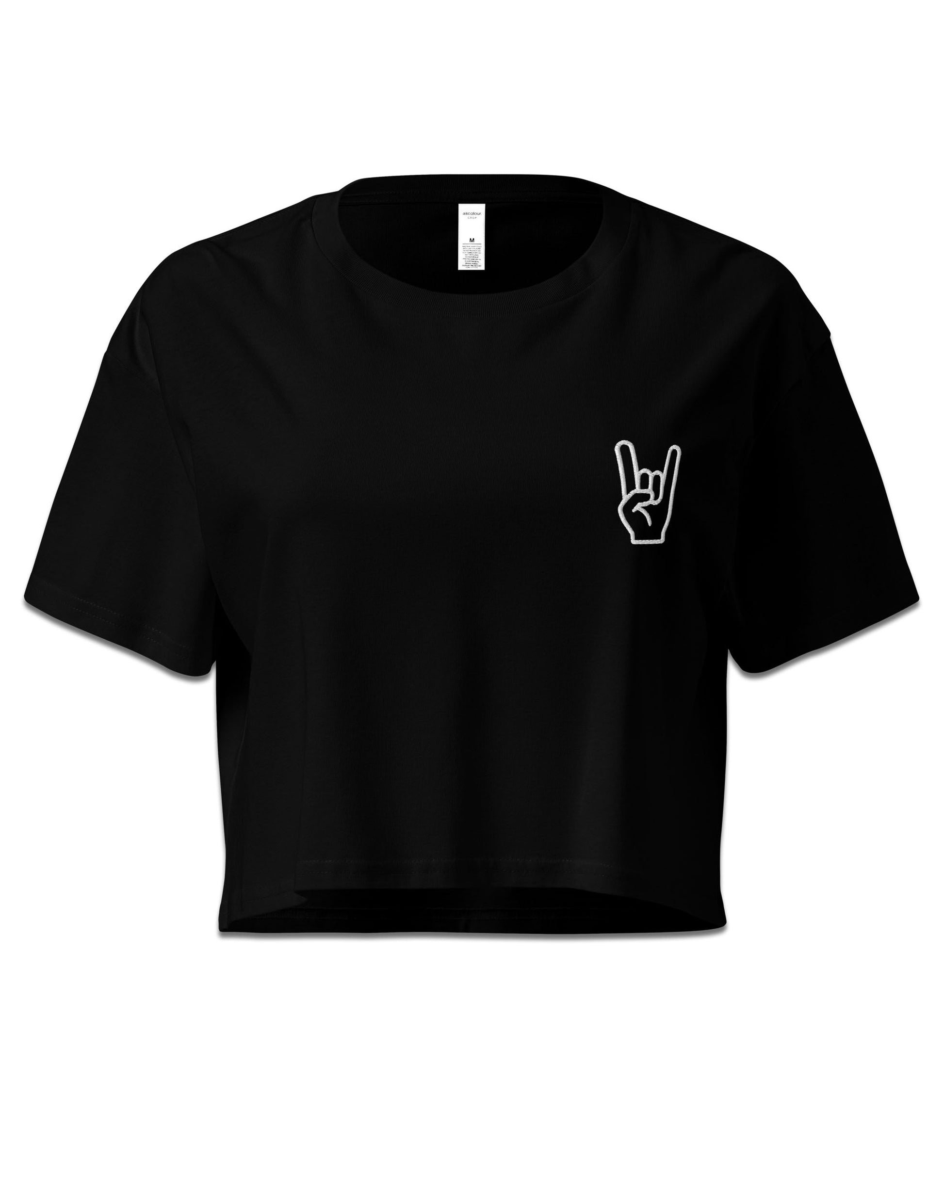 IF LOST RETURN TO MOSH PIT CROP TOP