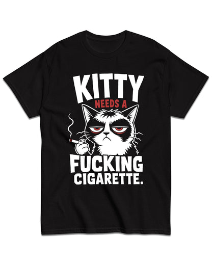 Kitty Needs a Fucking Cigarette T-Shirt
