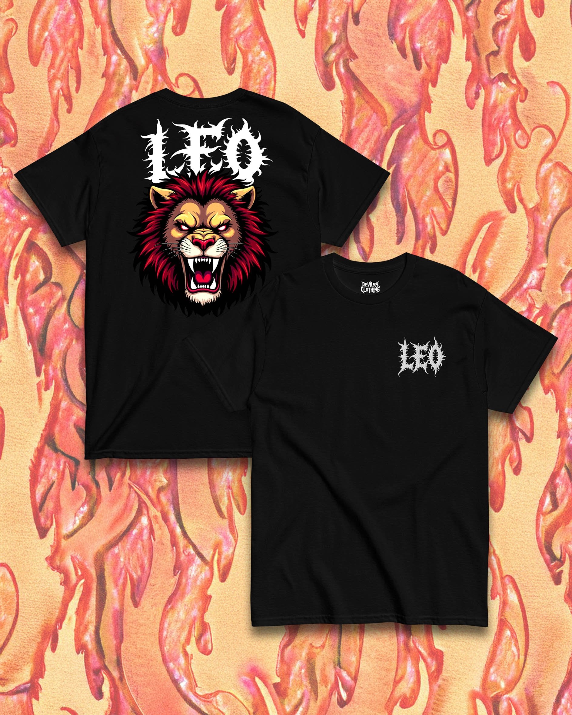 LEO Embroidered T-Shirt
