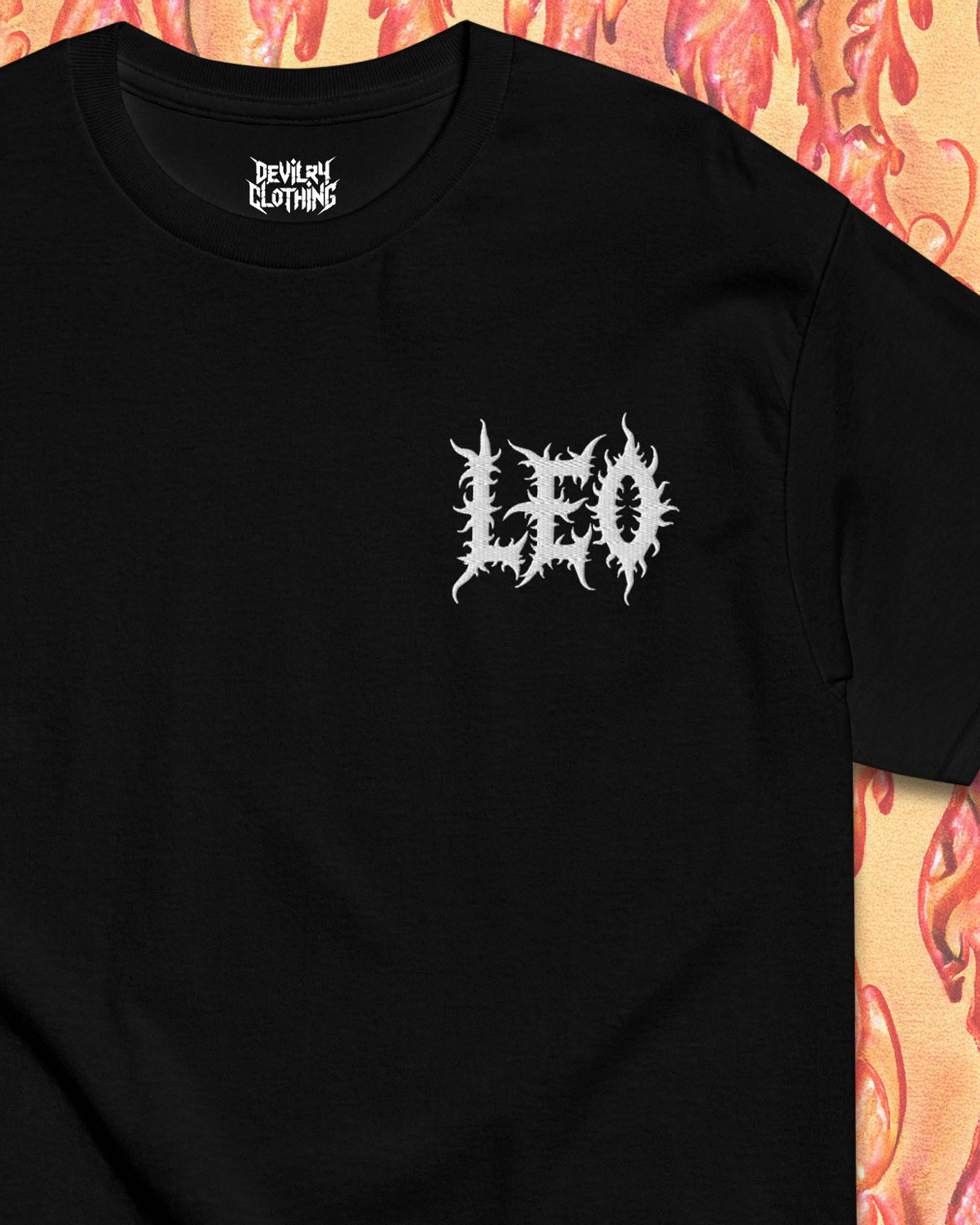 LEO Embroidered T-Shirt