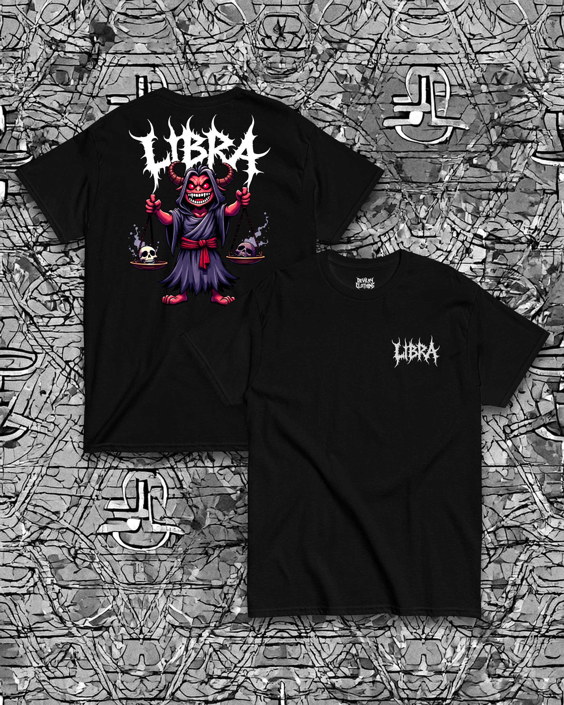 LIBRA Embroidered T-Shirt