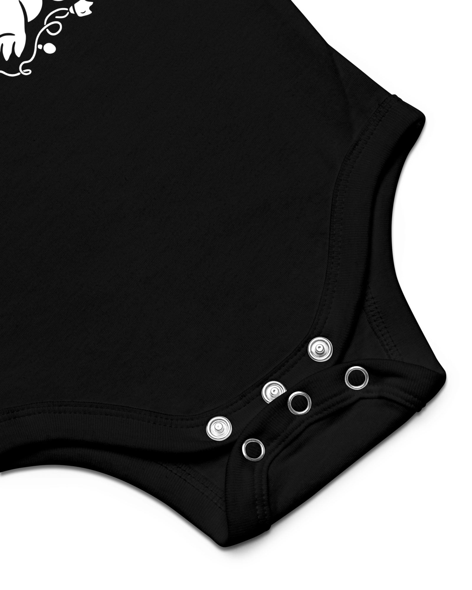 Little Christmas Gremlin Baby Bodysuit