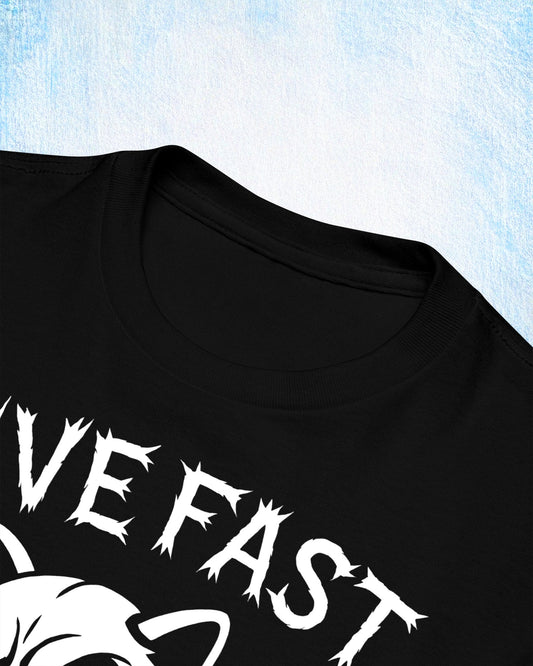 LIVE FAST EAT TRASH Kids T-Shirt