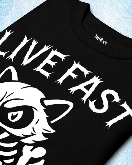 LIVE FAST EAT TRASH Sweatshirt