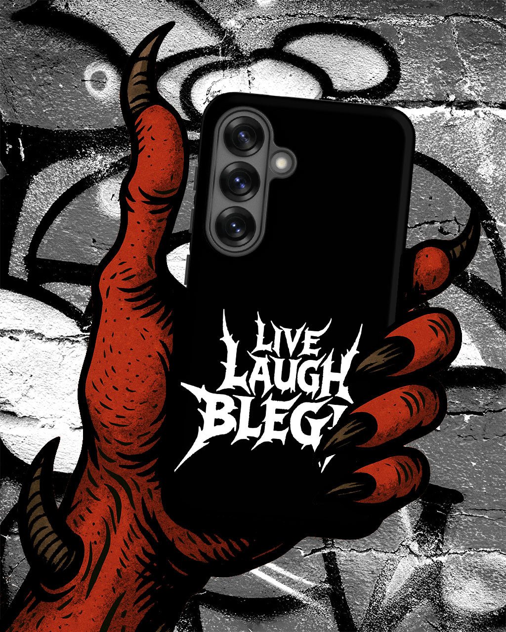Live Laugh BLEGH Tough Samsung Case