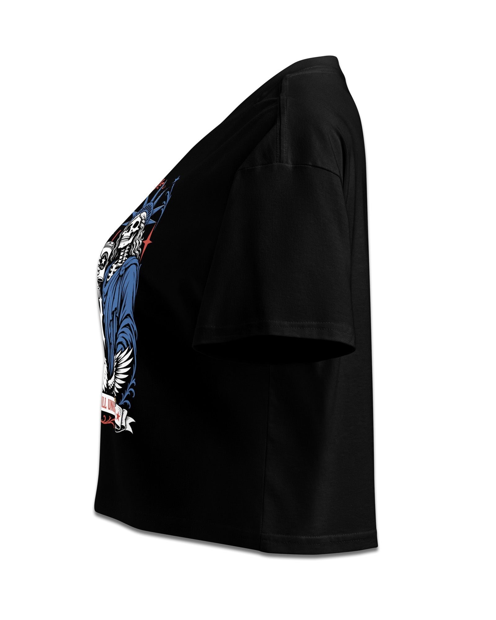 Live Laugh Liberty Crop Top