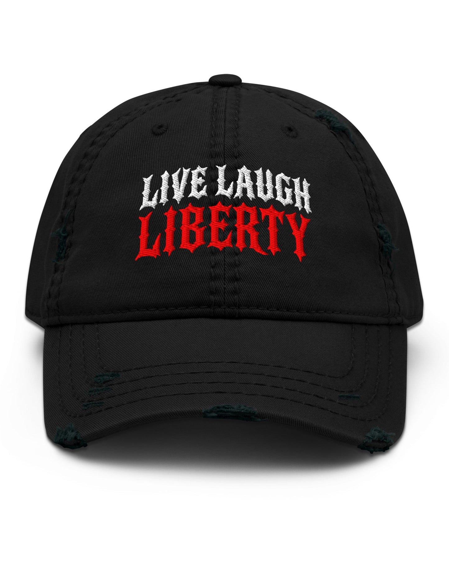 Live Laugh Liberty Dad Hat