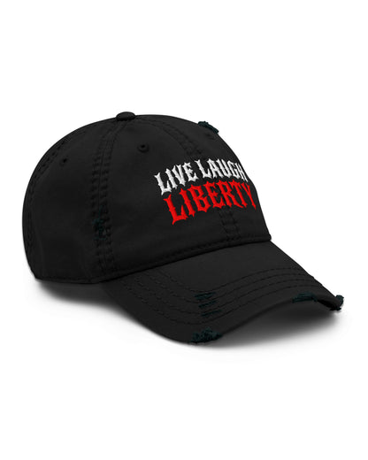 Live Laugh Liberty Dad Hat
