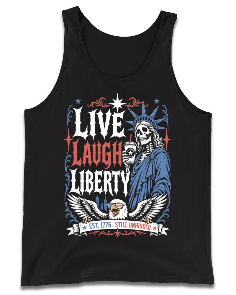 Live Laugh Liberty Tank Top