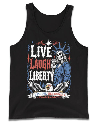 Live Laugh Liberty Tank Top