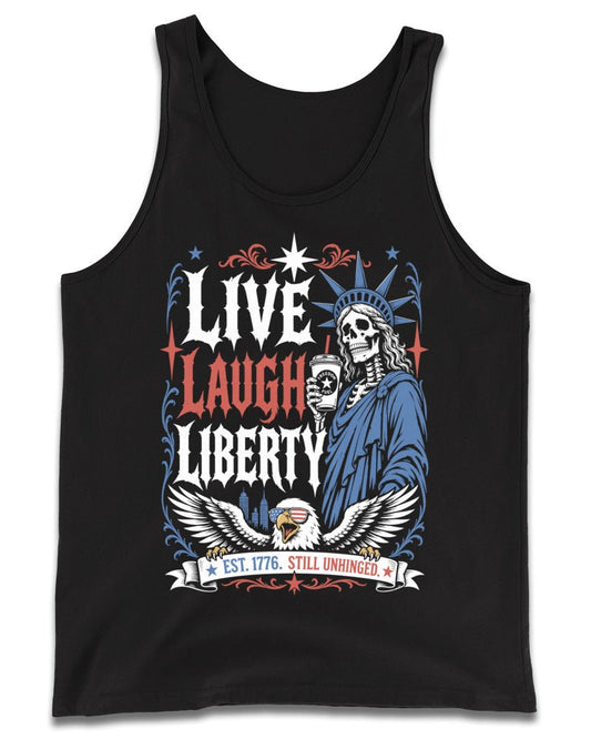 Live Laugh Liberty Tank Top