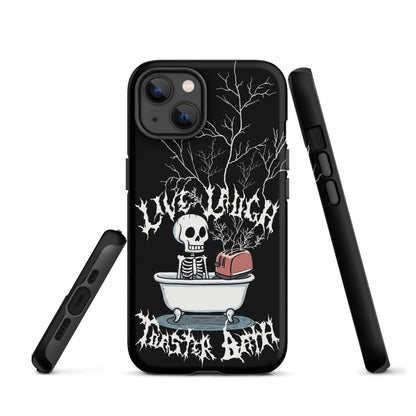 Live Laugh Toaster Bath – Tough iPhone Case