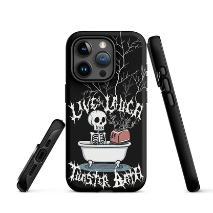 Live Laugh Toaster Bath – Tough iPhone Case